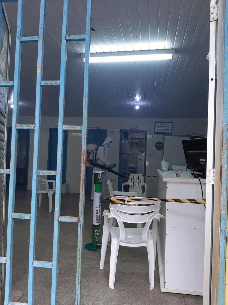 Camacã: Secretaria de Saúde realiza desinfecção para evitar o contágio do coronavírus